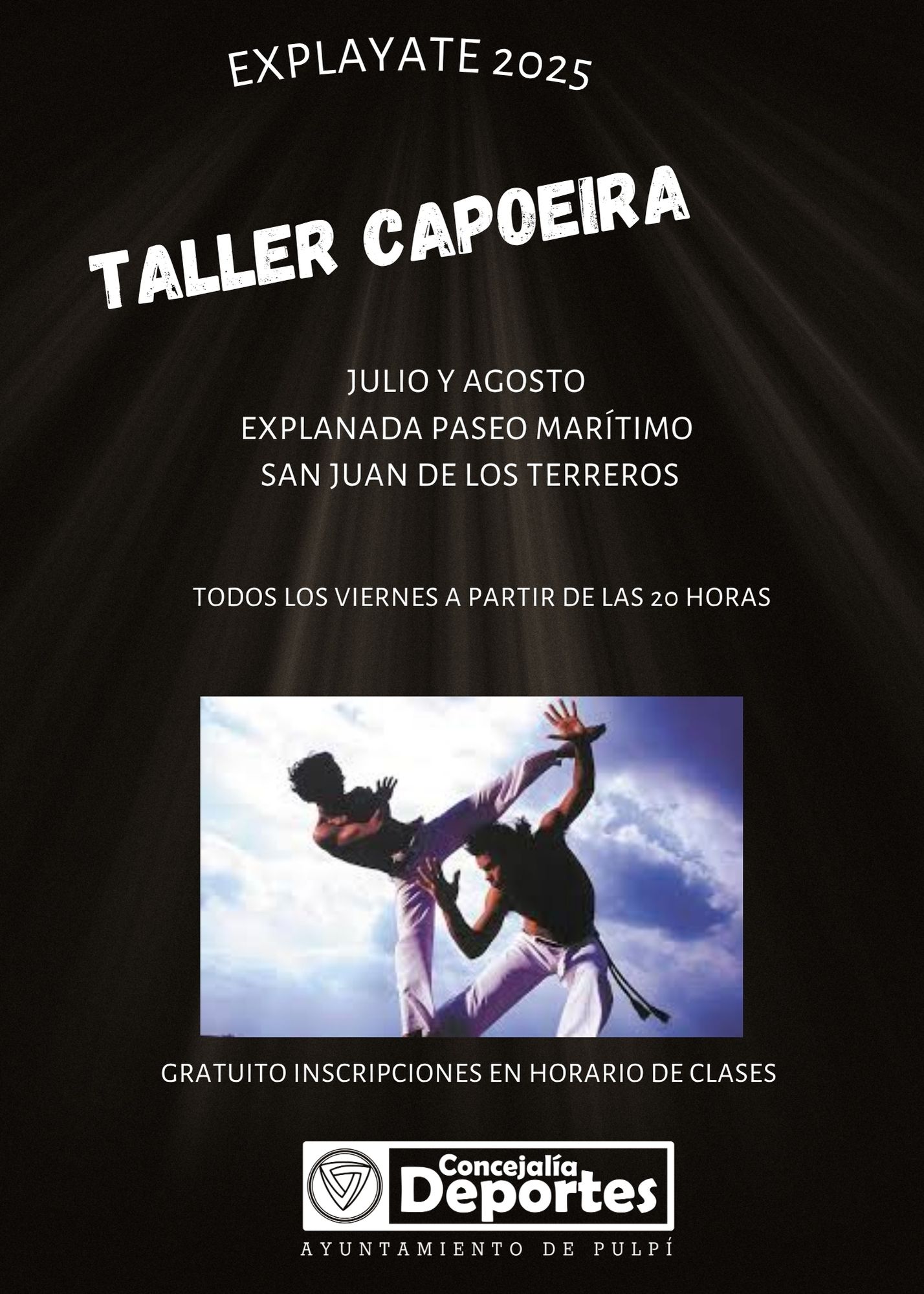TALLER DE CAPOEIRA EXPLAYATE 2025